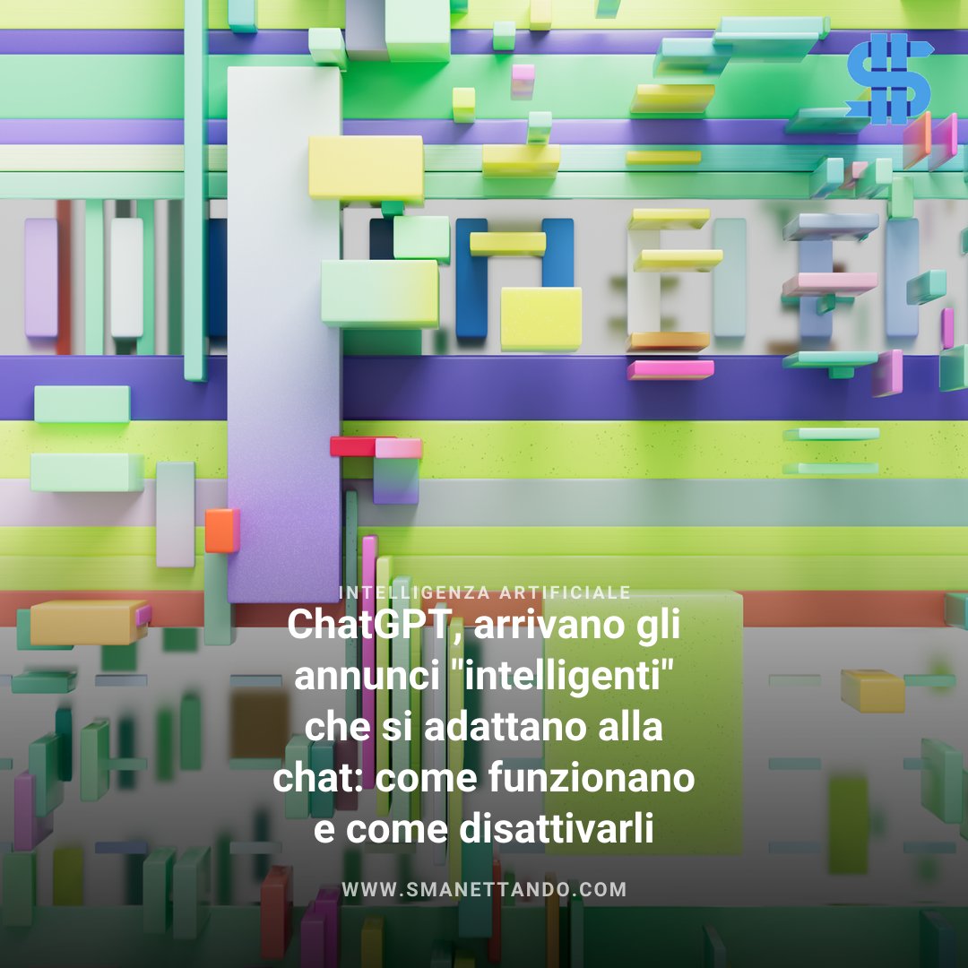 ChatGPT, arrivano gli annunci 